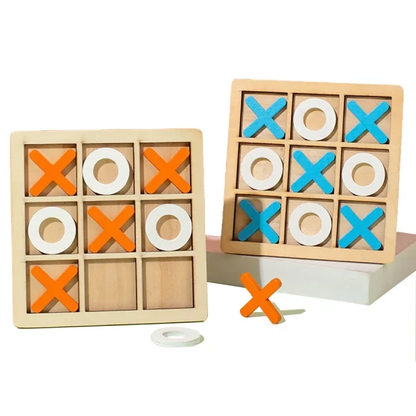 Jeu Morprion Montessori en bois pour enfants dès 3 ans. Jeu éducatif interactif pour stimuler la logique, la coordination et le développement cérébral. Certifié CE.