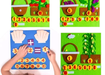 Jeu apprentissage du nombre Montessori