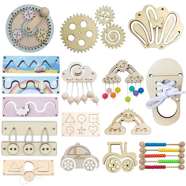 Accessoires pour planche d’activités Montessori