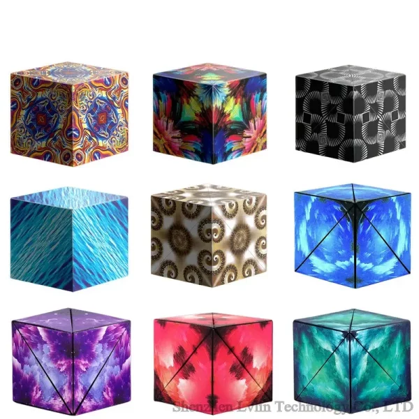 Cube magique magnétique 3D