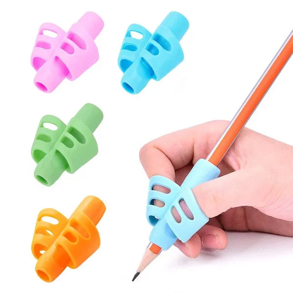 Correcteur de tenue du crayon Montessori pour enfants, conçu pour favoriser la bonne prise du crayon et améliorer la motricité fine. Idéal pour les enfants de 0 à 12 ans, ce jouet éducatif aide à l’apprentissage de l’écriture.