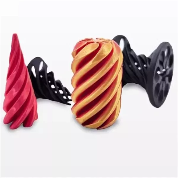 Jouet fidget cône/triangle spirale, anti-stress et éducatif. Stimule la concentration, la patience et  la motricité fine. Léger, portable et idéal pour enfants et adultes.