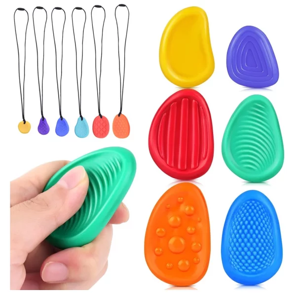 Fidget sensoriel relaxant pour enfants et adultes. Un jouet tactile doux et discret, idéal pour apaiser l’anxiété, améliorer la concentration et soulager le stress. Facile à transporter et silencieux.