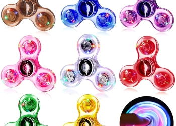 Spinner lumineux à LED