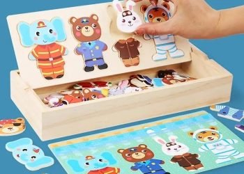 Puzzle d’habillage en bois